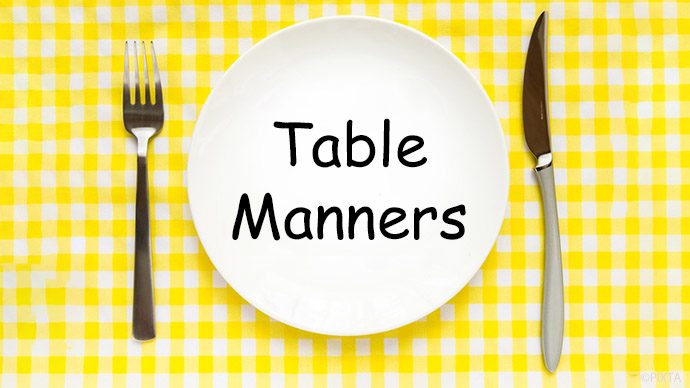 マナー テーブル