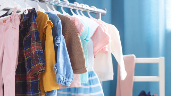 【年齢別】子供の洋服を自分で収納できるようにするアイデア